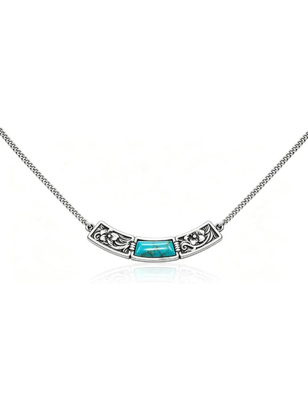 Turquoise Western Jewelry Necklace for Women | Boho Chic Statement Piece